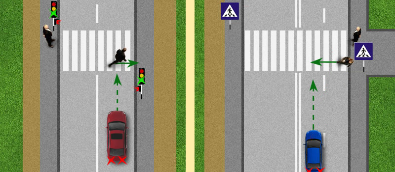 На каком перекрестке, как и где устанавливается модульный пешеходный переход? Как обгонять других людей на дороге