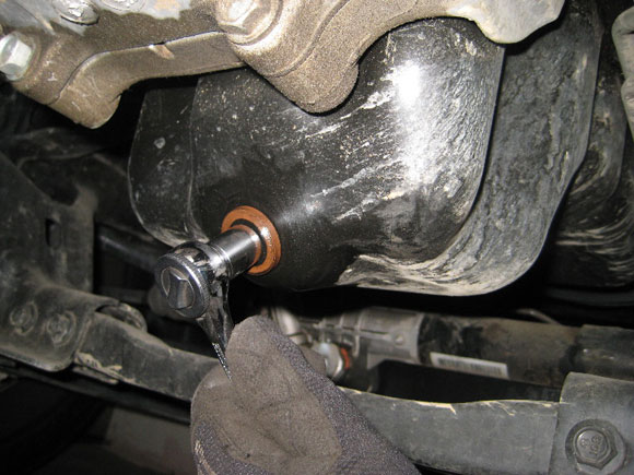 Replacing the Kia Sorento engine oil with your own hands